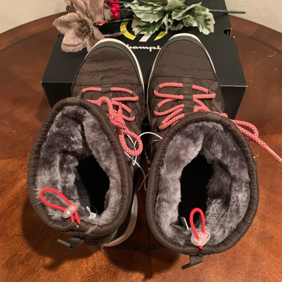 Champion Loren Snow Jogger boots Olive NWT - Picture 6 of 7